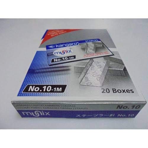 KANGARO Staples no. 10-1M (Set of 20 Box)